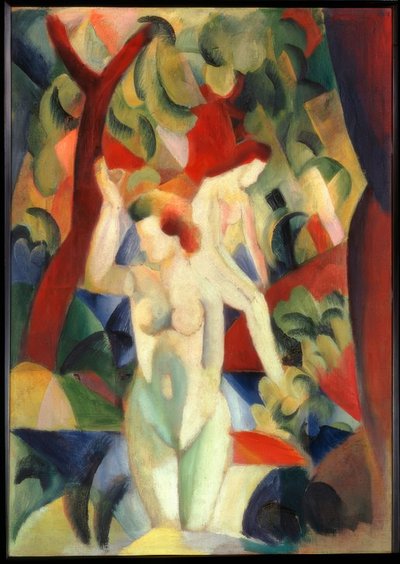 Badende Frauen von August Macke